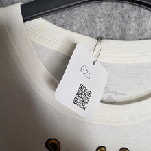 Load image into Gallery viewer, Capital Bullet White Gothic Cross Tattoo Skull Grunge Top, Size M
