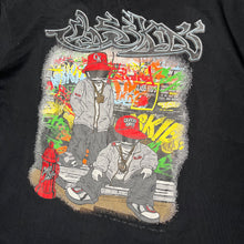 Load image into Gallery viewer, Class Kids Graffiti Grunge 2000s Y2K Long Sleeved Hiphop Top, Size XL
