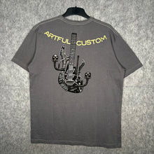 Load image into Gallery viewer, Artful Custom Skeleton Grey Angel Wing Gothic Grunge Top, Size XL
