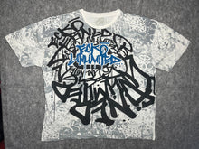 Load image into Gallery viewer, Ecko Unltd Graffiti Grunge Hiphop Streetwear Y2K Top, Size 2XL
