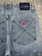 Load image into Gallery viewer, JNCO Jeans Blue Y2K Rare Vintage Streetwear Jeans, Size M/ Waist 32
