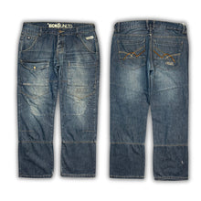 Load image into Gallery viewer, Ecko Unltd. 2000s Multi Panel Seam Line Embroidered Pocket Jeans, Size
