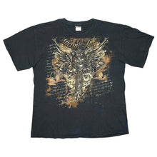 Load image into Gallery viewer, Miami Ink Y2K Gothic Sacred Heart Angel Wing Grunge Top, Size Large
