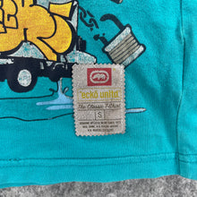 Load image into Gallery viewer, Ecko Blue Y2K Graffiti Streetwear Multi Vintage Top, Size XS-S
