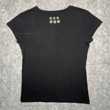 Load image into Gallery viewer, Ecko Red Mcbling Gold Black Y2K Gothic 2000s Top, Size M-XL
