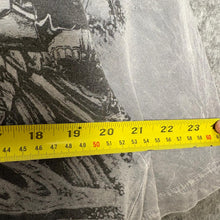 Load image into Gallery viewer, Hybrid Grey Skull Gothic Chain Y2K Grunge Top, Size Large
