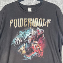 Load image into Gallery viewer, Powerwolf &quot;The Sacrament of Sin&quot; Graphic T-Shirt Black – XL
