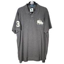 Load image into Gallery viewer, Polo Ralph Lauren Big Pony Grey Polo Shirt XXL Chief Keef No.3
