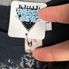 Load image into Gallery viewer, Time &amp; A Half Angel Wings Graphic Top Black Women’s 2XL Rhinestone Detail
