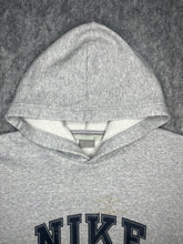 Load image into Gallery viewer, Nike Spellout Grey Vintage Y2K Streetwear Hoodie, Size Large
