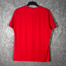 Load image into Gallery viewer, Ed Hardy Bulldog Crown Graphic Tee Red Rhinestone Y2K T-Shirt L
