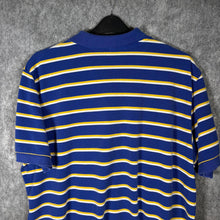 Load image into Gallery viewer, Polo Ralph Lauren Yellow Blue Stripe Polo Shirt 2XL Classic Fit
