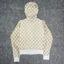 Load image into Gallery viewer, Rocawear Y2K Vintage White and Gold Mcbling Hoodie, Size Small
