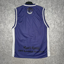 Load image into Gallery viewer, Karl Kani Purple 2000s Hiphop Chrome Vintage Jersey, Size
