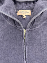 Load image into Gallery viewer, Y2K Mcbling Juicy Couture Purple Pink Rhinestone Zip Up Hoodie, Size Medium
