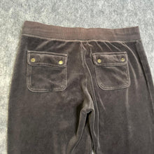 Load image into Gallery viewer, Juicy Couture Y2K Brown Flared Mcbling 2000s Joggers, Size Small
