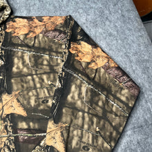 Load image into Gallery viewer, Mossy Oak Y2K Vintage Camo Khaki Hoodie, Size 2XL
