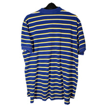 Load image into Gallery viewer, Polo Ralph Lauren Yellow Blue Stripe Polo Shirt 2XL Classic Fit
