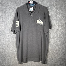 Load image into Gallery viewer, Polo Ralph Lauren Big Pony Grey Polo Shirt XXL Chief Keef No.3
