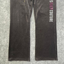 Load image into Gallery viewer, Juicy Couture Y2K Brown Flared Mcbling 2000s Joggers, Size Small
