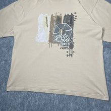 Load image into Gallery viewer, Southpole Graffiti Beige Hiphop Y2K Streetwear Top, Size XL
