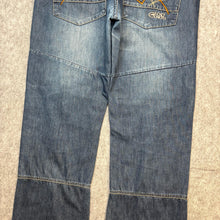 Load image into Gallery viewer, Ecko Unltd. 2000s Multi Panel Seam Line Embroidered Pocket Jeans, Size
