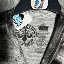 Load image into Gallery viewer, Affliction Acid Wash Spade Graphic T-Shirt Y2K Gothic Streetwear
