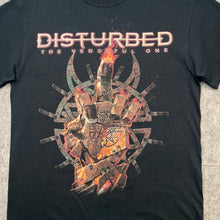 Load image into Gallery viewer, Disturbed Black 2017 World Tour Heavy Metal Band Top, Size Medium
