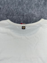 Load image into Gallery viewer, Y2K Apple Bottoms Mcbling White Bronze Vintage 2000s Top, Size Small
