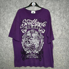 Load image into Gallery viewer, Vintage Y2K Eagle and Shield Purple Southpole Top, Size: XL/XXL
