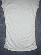 Load image into Gallery viewer, Y2K Apple Bottoms Mcbling White Bronze Vintage 2000s Top, Size Small
