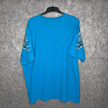 Load image into Gallery viewer, Triumph Blue Cyber Tribal Y2K Grunge Gothic Top, Size 2XL
