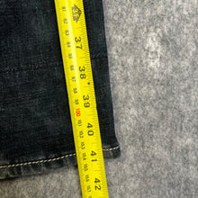 Load image into Gallery viewer, Evisu Check Gingham Plaid Brown Dark Blue Rare Y2K Jeans, Waist 32
