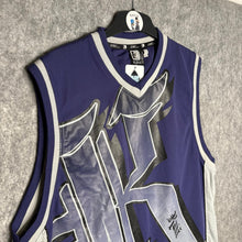 Load image into Gallery viewer, Karl Kani Purple 2000s Hiphop Chrome Vintage Jersey, Size

