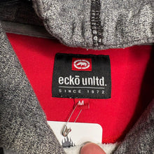 Load image into Gallery viewer, Ecko Unltd Grey Streetwear Y2K Hoodie, Size Medium
