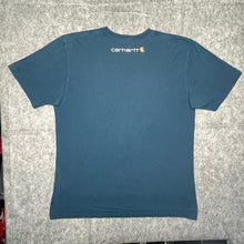 Load image into Gallery viewer, Carhartt Vintage Blue Y2K Streetwear Top, Size Large
