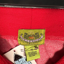 Load image into Gallery viewer, Juicy Couture Red Velour Joggers XL Y2K Vintage Flare Track Pants
