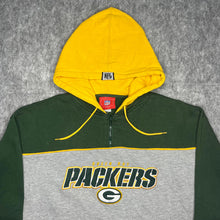 Load image into Gallery viewer, NFL Green Bay Packers Football White Green Sports Hoodie, Size XL
