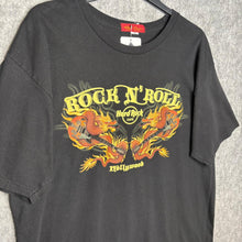 Load image into Gallery viewer, Hard Rock Hollywood Rock&#39;n&#39;Roll Dragon Guitar, Size: Large
