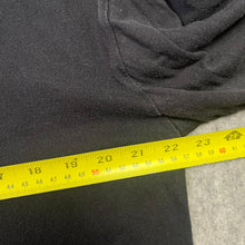 Load image into Gallery viewer, Gothic Cross Long Sleeved Y2K Grunge Black Blue, Size XL
