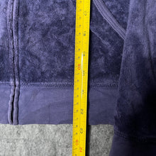 Load image into Gallery viewer, Juicy Couture Navy Velour Y2K Mcbling 2000s Hoodie, Size Large
