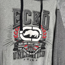 Load image into Gallery viewer, Ecko Unltd Grey Streetwear Y2K Hoodie, Size Medium
