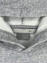 Load image into Gallery viewer, Nike Spellout Grey Vintage Y2K Streetwear Hoodie, Size Large
