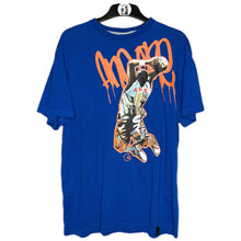 Load image into Gallery viewer, And1 Basketball Graffiti Y2K Streetwear Blue Graphic Top, Size: Large
