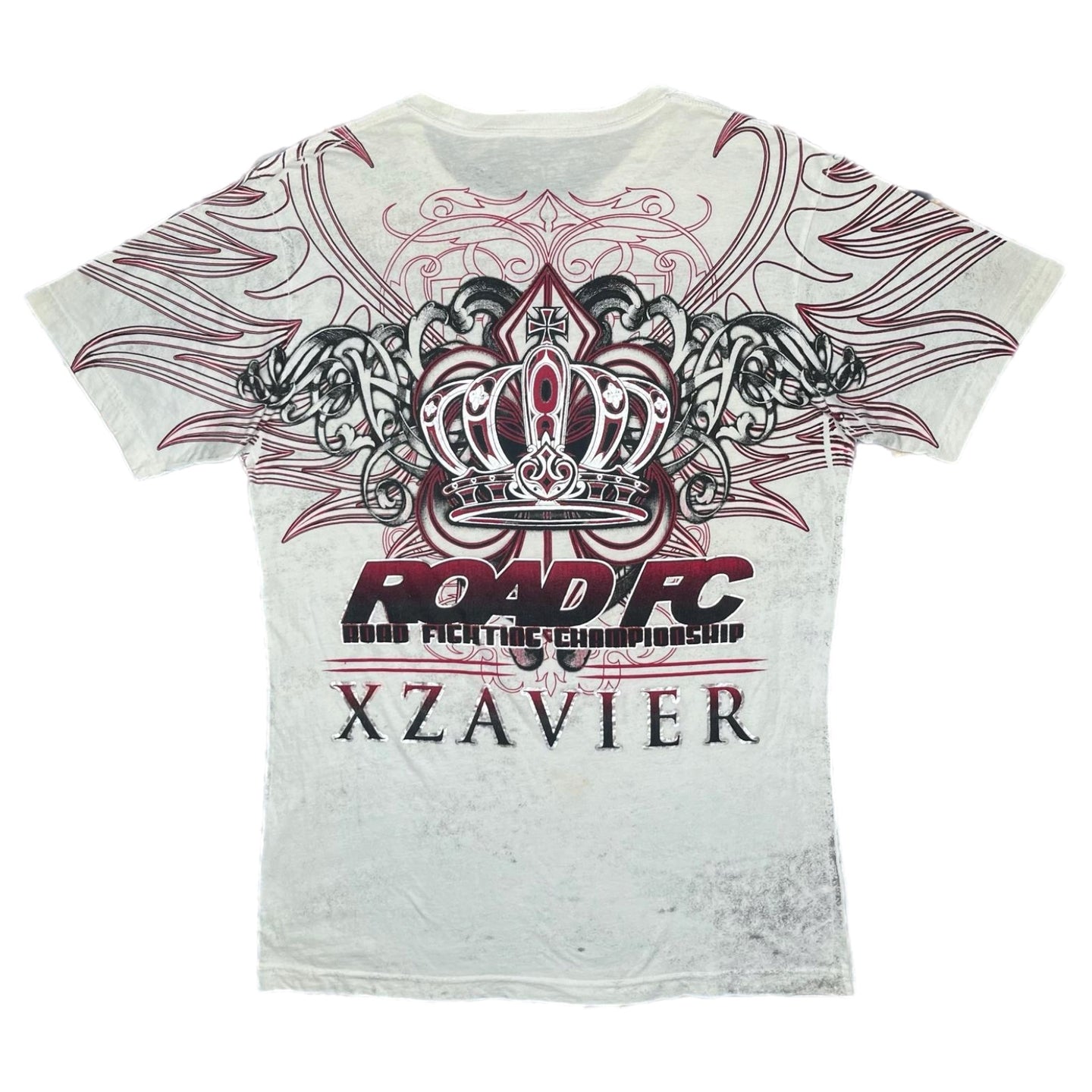 Xzavier Gothic Road FC Gisami Crown Y2K 2000s Grunge Top, Size Medium