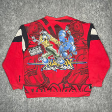 Load image into Gallery viewer, Shock Down Graffiti Hiphop Streetwear Red Y2K 2000s Streetwear, Size Large
