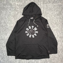 Load image into Gallery viewer, Hiphop Embroidered Y2K Streetwear Black Hoodie, Size M-L
