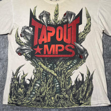 Load image into Gallery viewer, Tapout MPS Claw Gothic Grunge Red Y2K 2000s Top, Size XL
