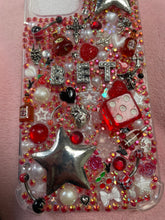 Load image into Gallery viewer, Iphone 12 Pro Max Custom Vegas Y2K Red Silver Downtown Junk Case
