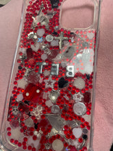 Load image into Gallery viewer, Iphone 12 Pro Max Custom Vegas Y2K Red Silver Downtown Junk Case
